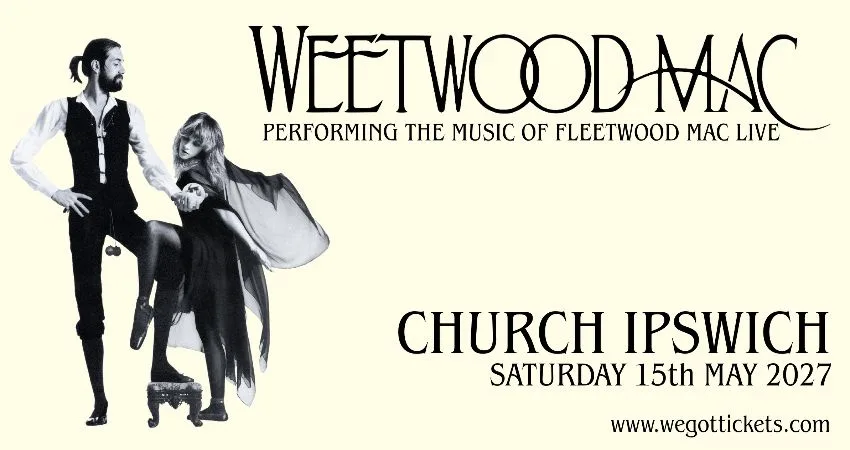 Weetwood Mac Live @ Church, Ipswich at St Stephens Church