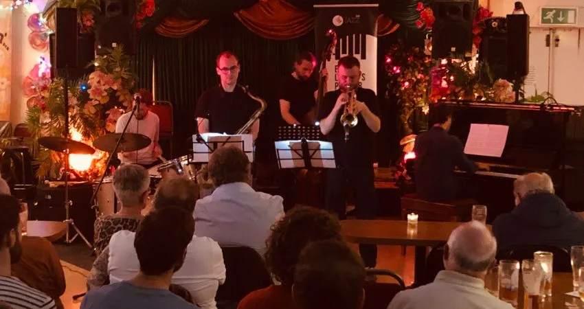 Tom Barford Quintet ft James Copus at East Side Jazz Club @ Leytonstone Social Club