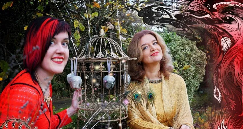 An International Christmas with the Firebirds (Daria Kulesh & Marina Osman) at Kitchen Garden