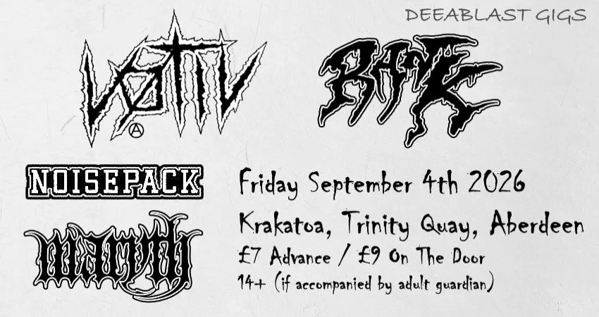 VOTIV & RANK @ KRAKATOA, ABERDEEN at Krakatoa
