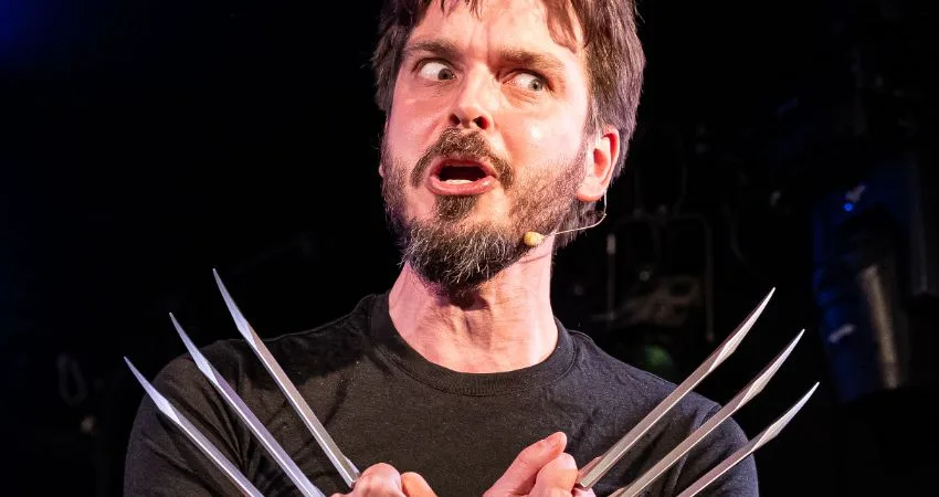 Joz Norris Is Hugh Jackman Is The Phantom Of The Opera at Fishergate Point Studios