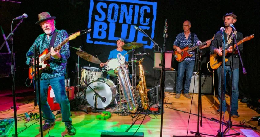 SONIC BLUE - Live at Mycenae House - RED-HOT, FUNKY BLUES & R&B