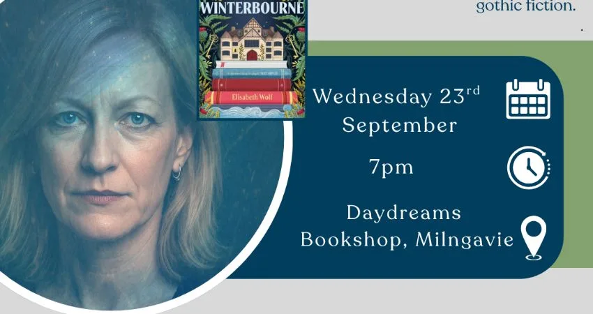 Elisabeth Wolf Author Event at Daydreams Bookshop