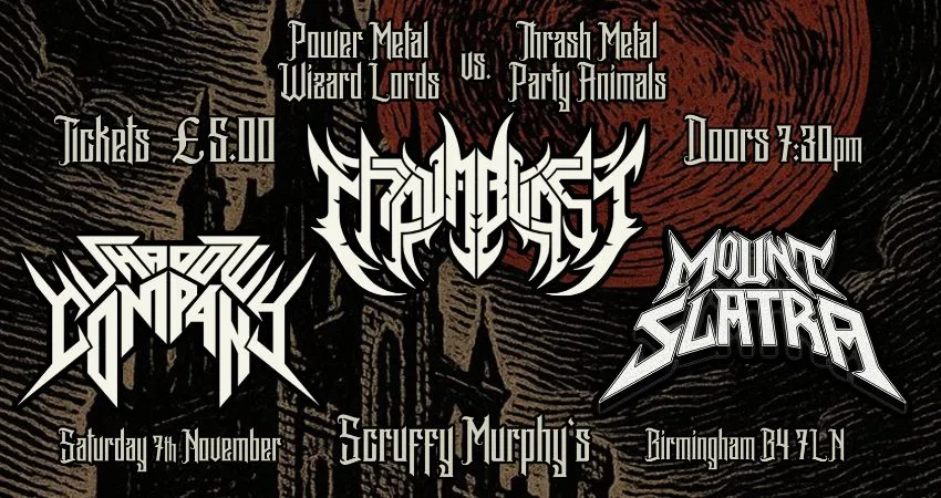 Thaumblast, Mount Slatra, Shadow Company - Live at Scruffy Murphy's