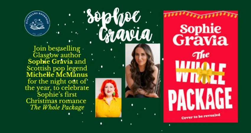 Sophie Gravia author event and launch party with Michelle McManus at Charlie's Loft