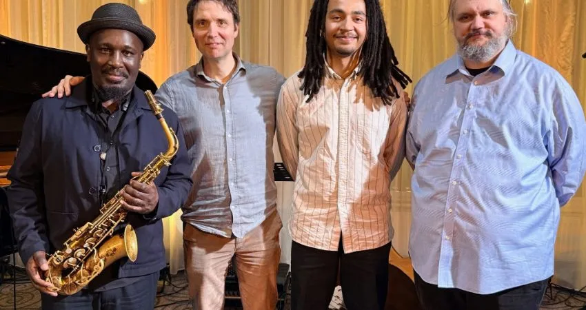 Koller/Kofi/Gourlay/Ojumu play Monk with special guest Louis Koller - Part of the EFG London Jazz Fe at East Side Jazz Club @ Leytonstone Social Club