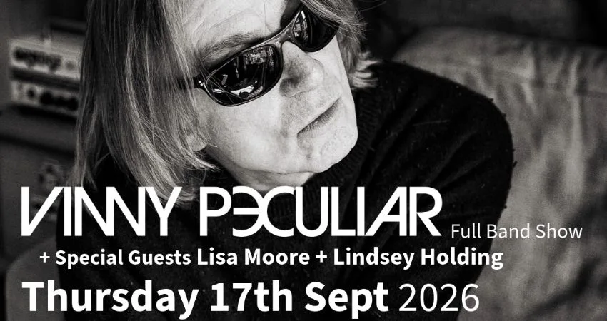 Vinny Peculiar [full band show] at Gullivers