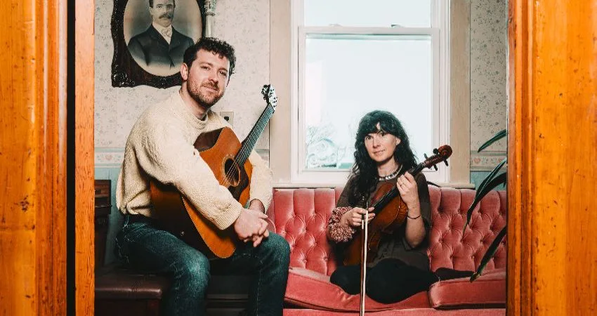 Shane Pendergast and Lucy Farrell at The Cumberland Arms