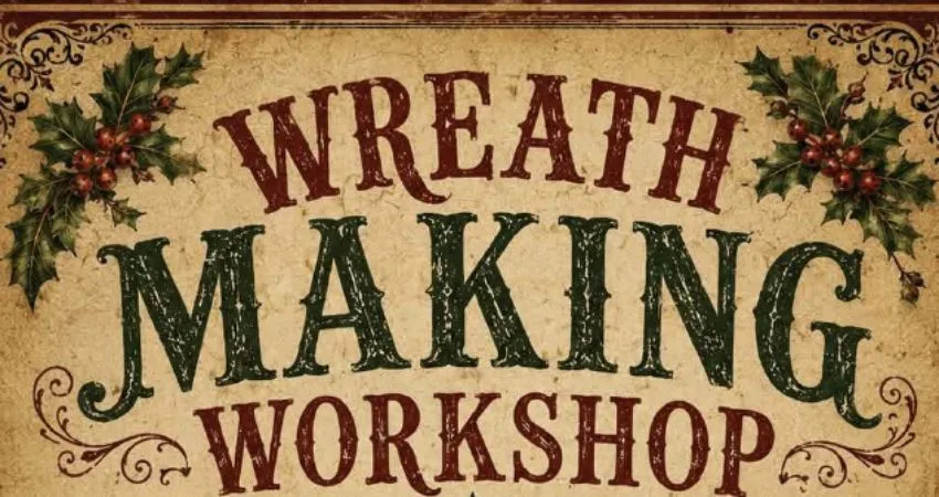 Wreath Making Workshop at Peasedown St John Church Hall