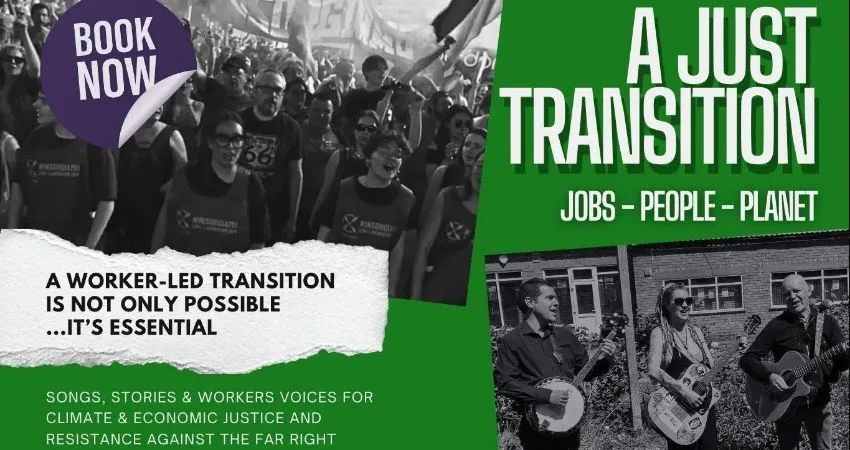 Banner Theatre presents A Just Transition