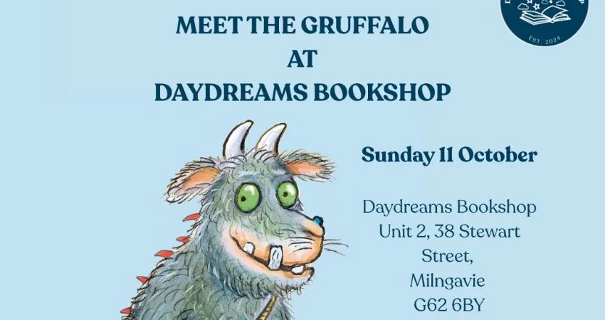 Meet the Gruffalo at Daydreams Bookshop