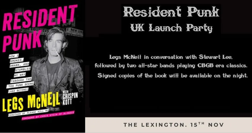 Resident Punk UK Launch Party at The Lexington