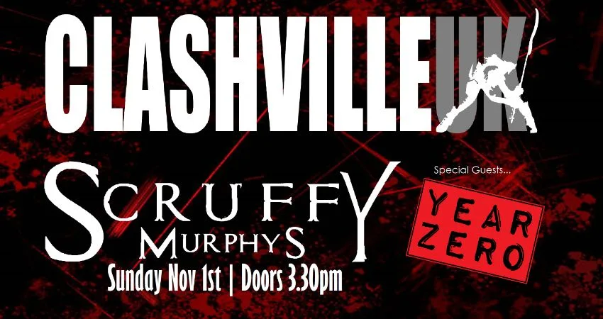 Clashville UK at Scruffy Murphy's, Birmingham at Scruffy Murphy's