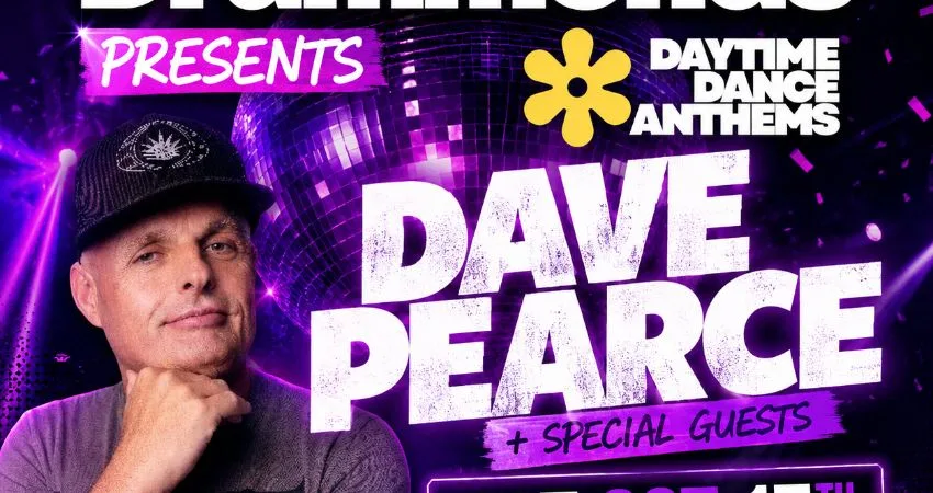 DAYTIME DISCO TAKEOVER - DAVE PEARCE at Drummonds