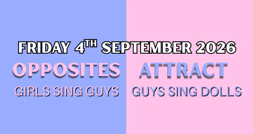 Opposites Attract at Much Hoole Village Memorial Hall
