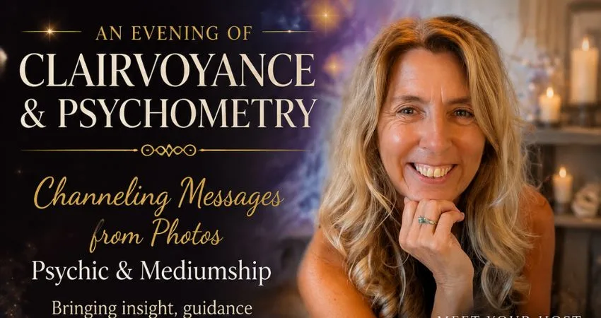 An evening of clairvoyance & psychometry at Script Haven