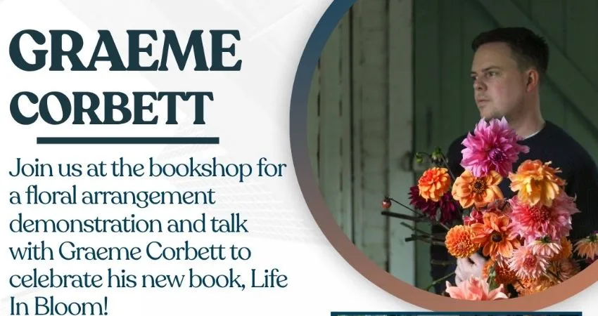 Floral Arrangement Demonstration with Graeme Corbett at Daydreams Bookshop