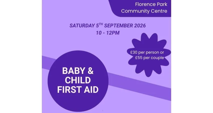 Baby & Child First Aid at Florence Park Community Centre