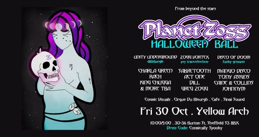 Planet Zogg Halloween Ball at Yellow Arch Studios