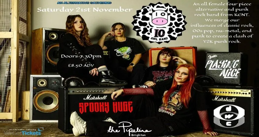 IO - Girl Band at The Pipeline