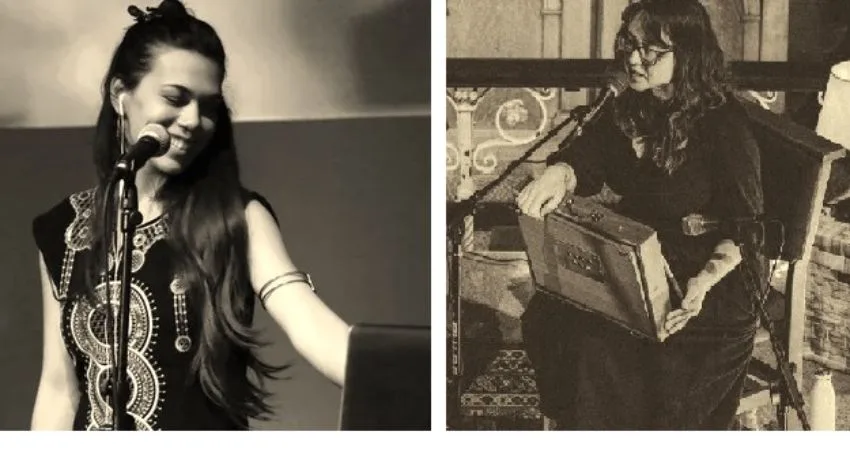 Jovana Backovic and Jenny Cook at Aces & Eights Saloon Bar