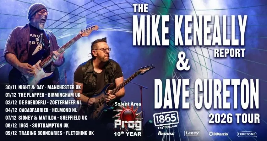 The Mike Keneally Report And Dave Cureton at The 1865