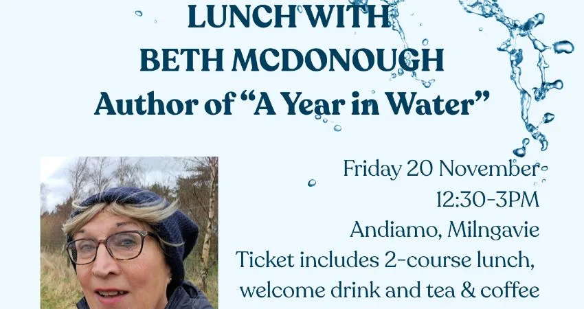 Lunch with author Beth McDonough
