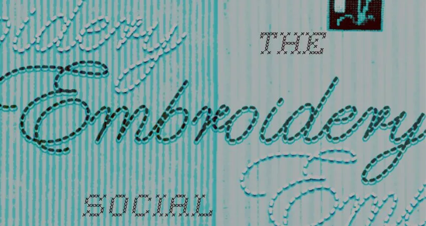 The Embroidery social at Oxford Kelpie Coffee Oxford Castle