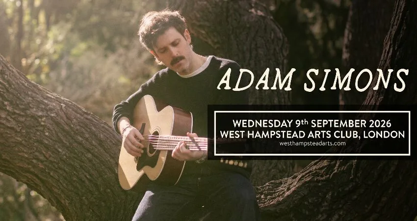 ADAM SIMONS at West Hampstead Arts Club
