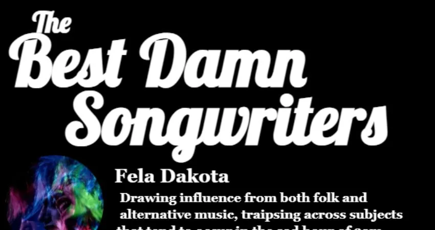 The  Best Damn  Songwriters at The Bell Inn Back Bar