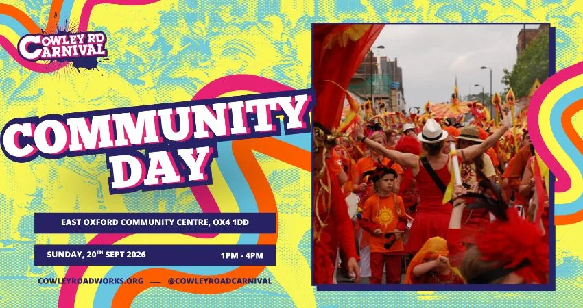 The Future of Carnival: Community Day at East Oxford Community Centre