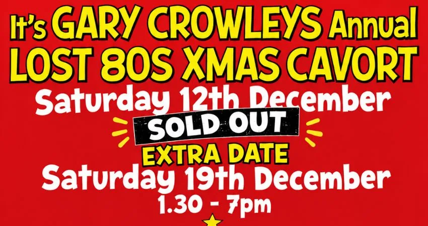 Gary Crowley’s Lost 80s Xmas Cavort 2 at The Flamingo Room