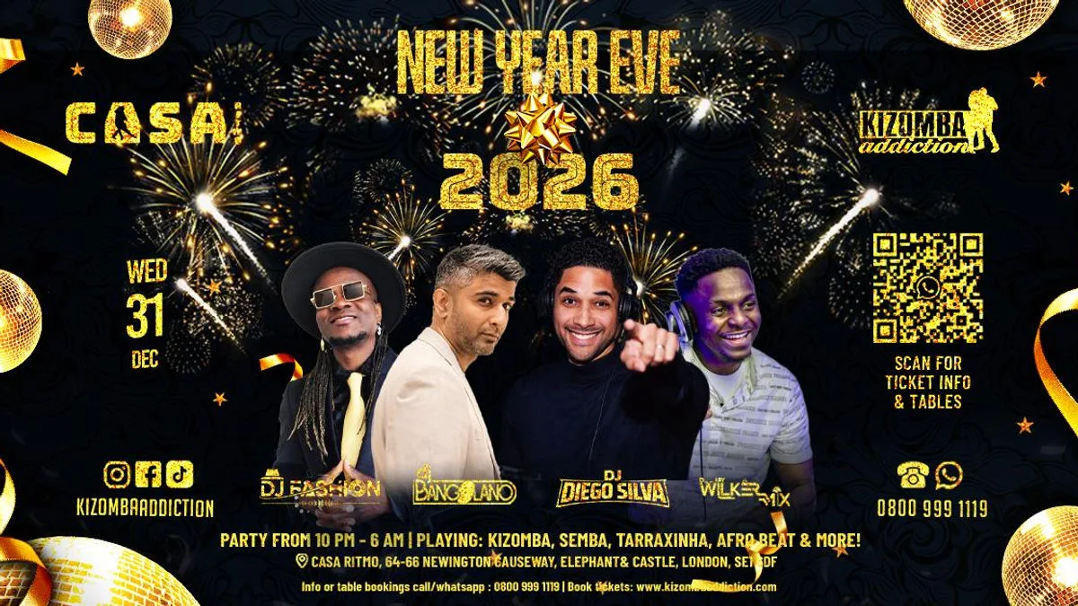 The Gold NYE Kizomba Party 2027