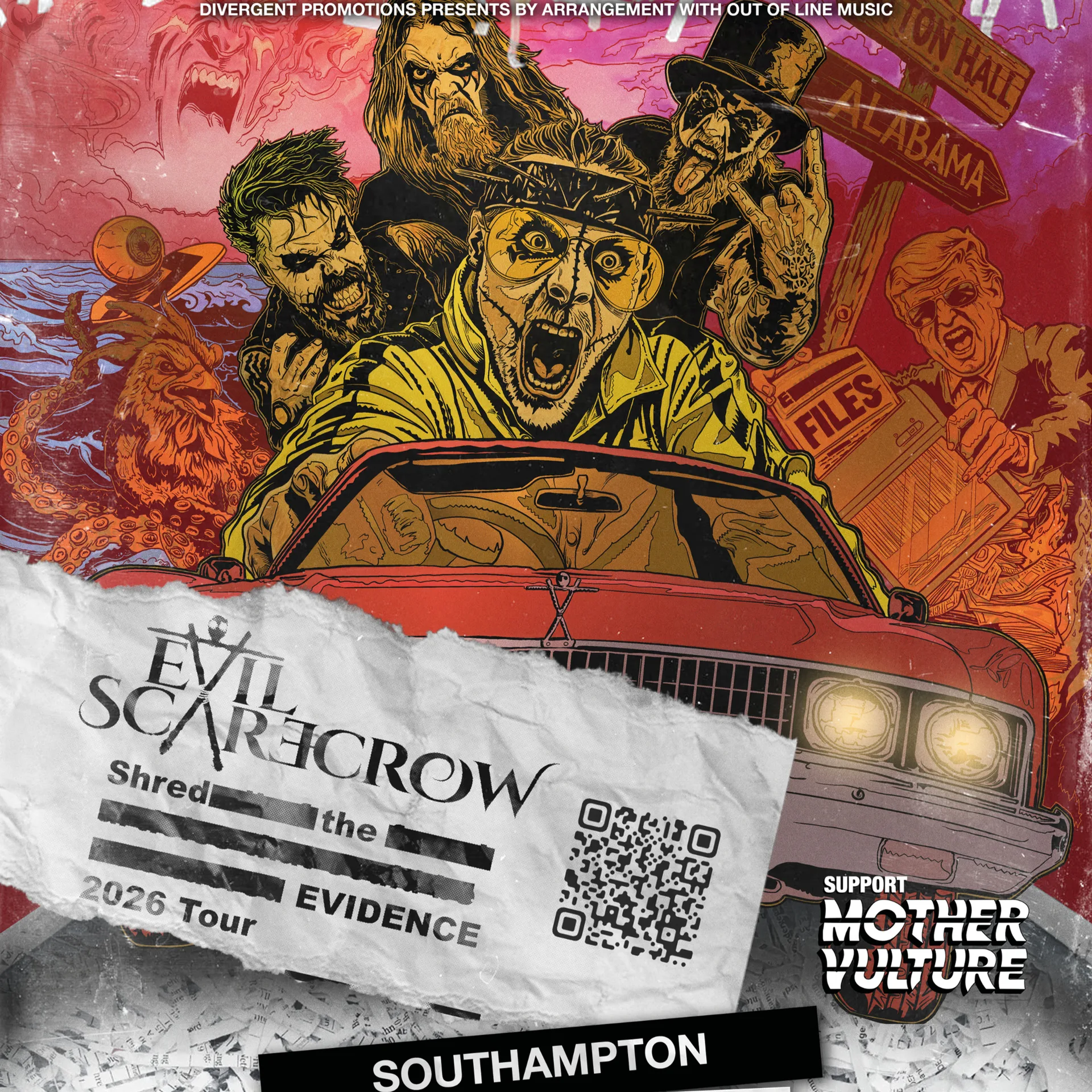 Evil Scarecrow at Southampton