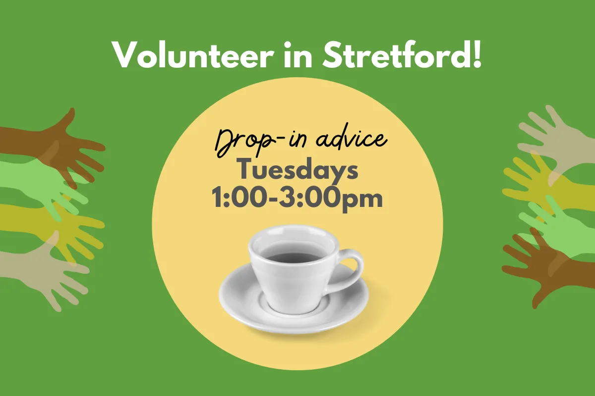 Volunteer advice drop-in