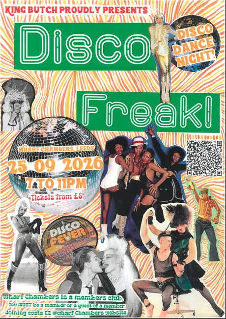 DISCO FREAK! An 80s-inspired disco dance night