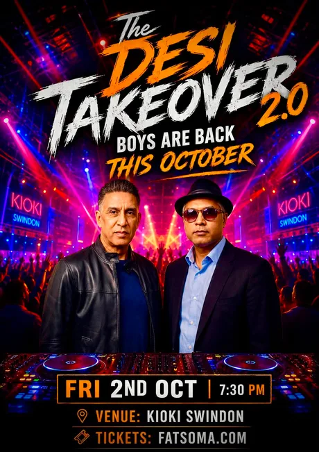 Desi Takeover 2.0 – Bhangra & Bollywood Night