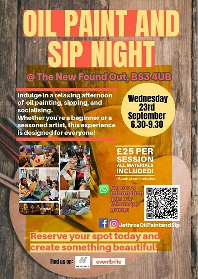 Jethro’s Oil Paint and Sip Tickets