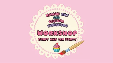 Craft & Tea Party: Paint Your Own Kawaii Cupcake