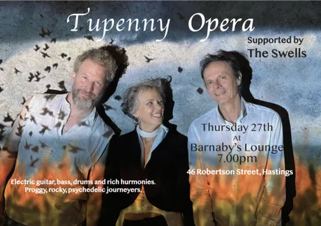 Tupenny Opera Supported by The Swells – 7.00pm