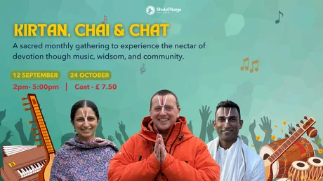 KIRTAN, CHAI & CHAT