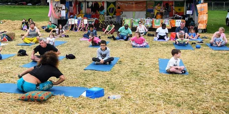 Outdoor Yoga at Pontymoile Basin 2026