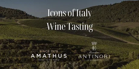 Icons of Italy Wine Tasting with Marchesi Antinori