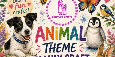Animal Theme Family Craft Workshop