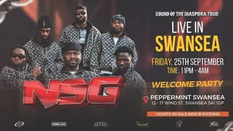 ONYX EVENTS X SWANSEA ACS PRESENTS: FRESHERS WELCOME PARTY FT. NSG PERFORMING LIVE!!