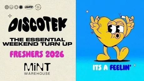 DISCOTEK LEEDS - The Essential Freshers Turn Up 🧃
