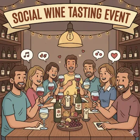 Social Blind Wine Tasting - South Mill Arts