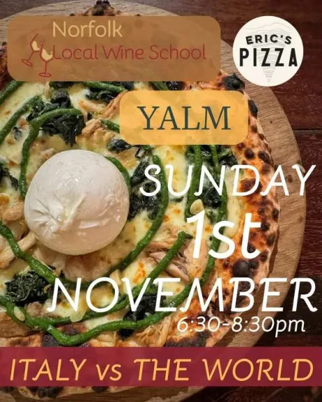 Norfolk Local Wine School x YALM: Italy vs The World
