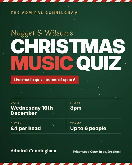 Nugget & Wilson's: Christmas Music Quiz