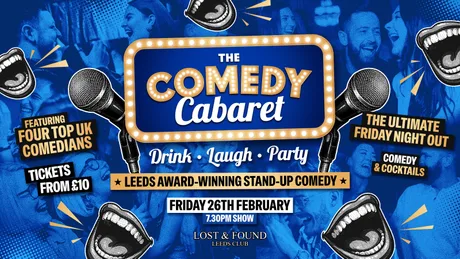 LEEDS COMEDY CLUB - 7:30pm Show 🎭